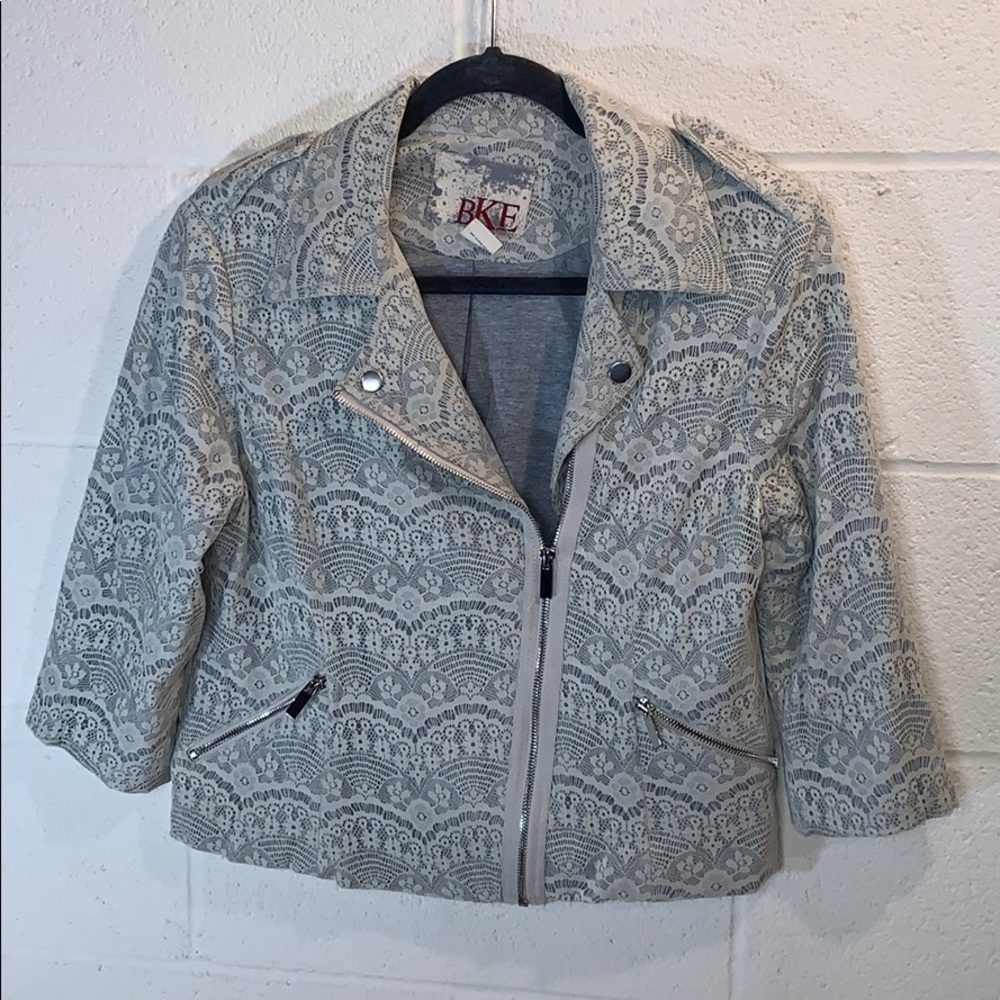 BKE Crop Lace Jacket